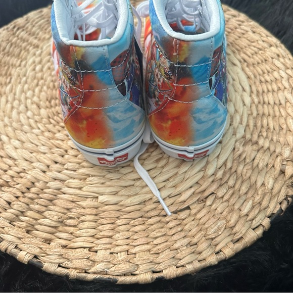 One piece punk hazard Vans Sk8-hi size 8 women's - Picture 5 of 11